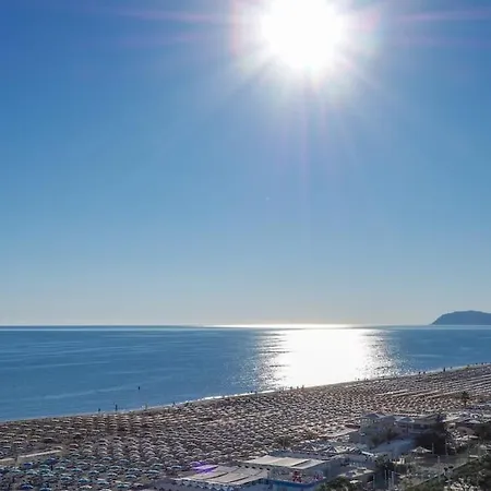 The Twins 1 Luxury Ceccarini - Lungomare Parcheggio Privato Villa