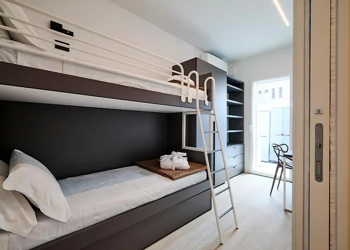 The Twins 1 Luxury Ceccarini - Lungomare Parcheggio Privato ريتشيوني